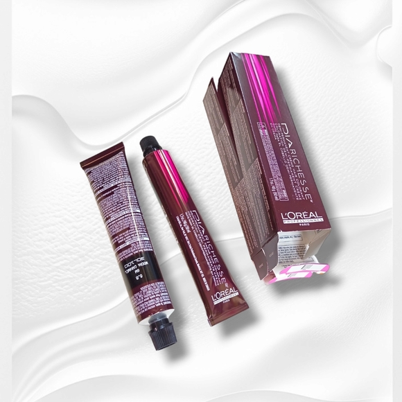 L'Oreal Professionnel DIARichesse 2 Tubes Ammonia-Free 6.8/6M Mocha Caramel - Picture 9 of 16